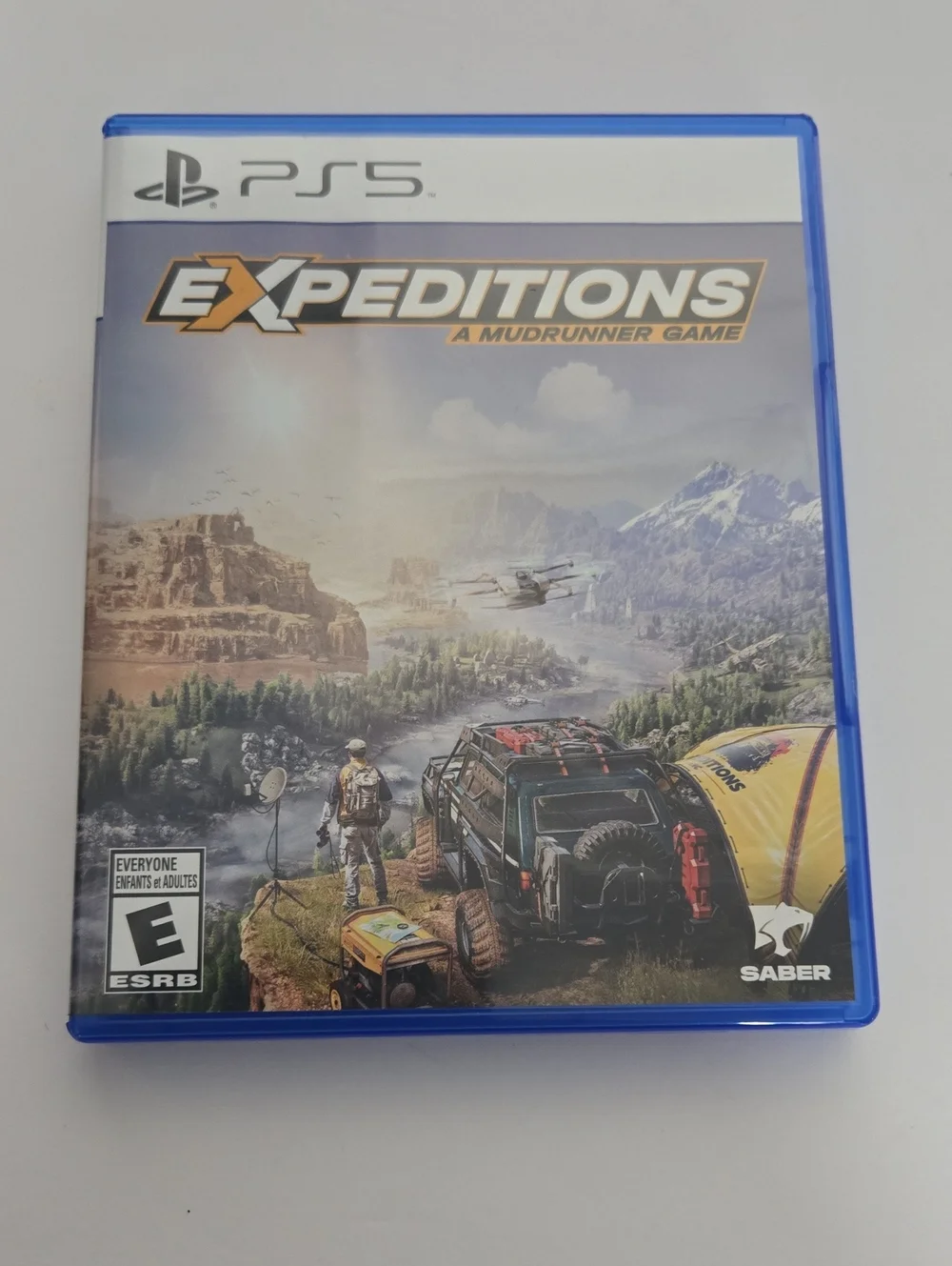 Sony PS5 Expeditions: A MudRunner Game - Blue Case